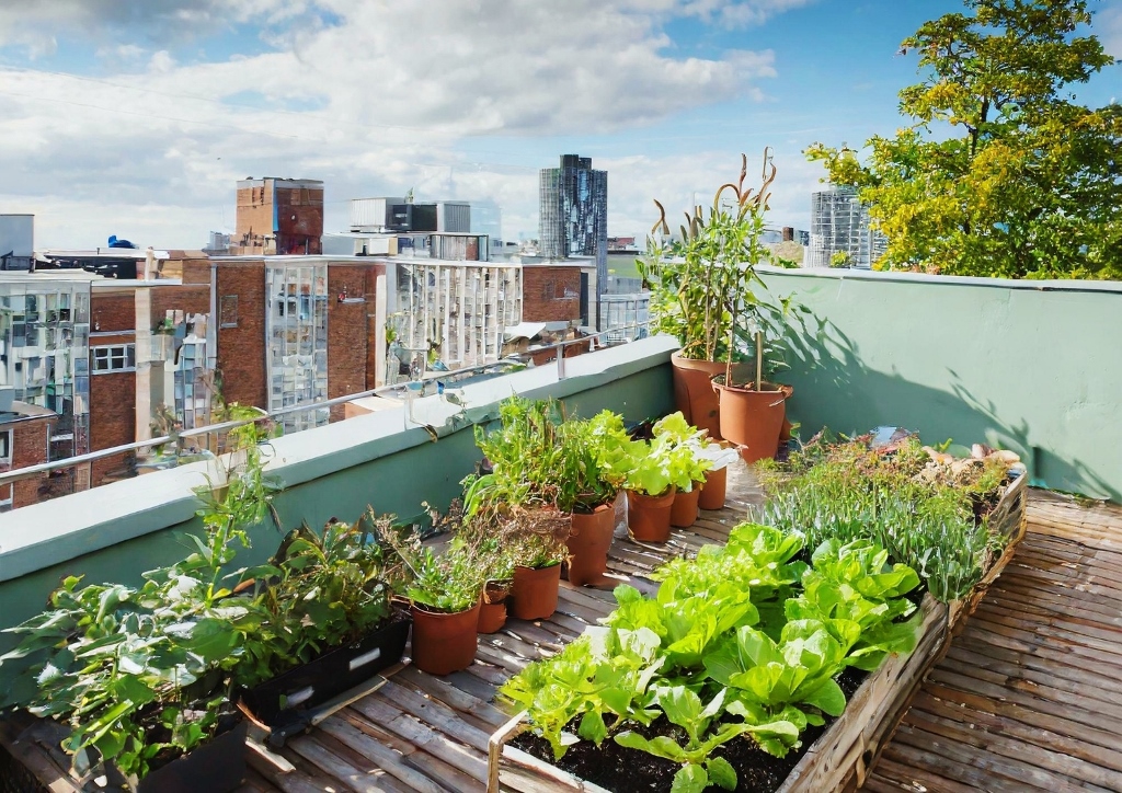 Urban Gardening, Dachgarten