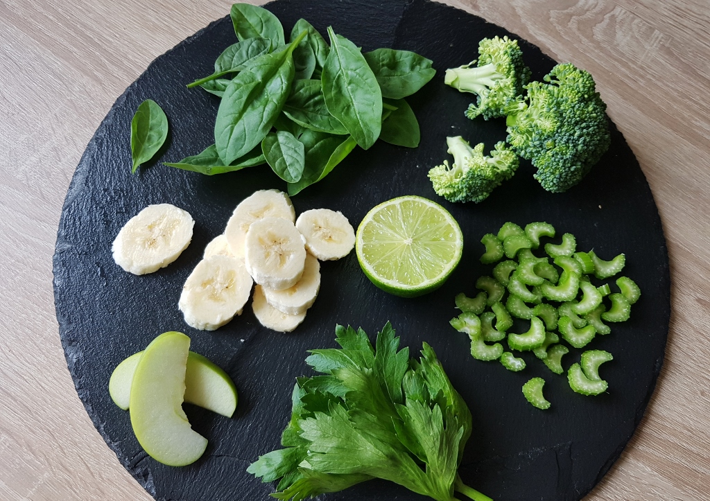 Grüner Smoothie, Zutaten